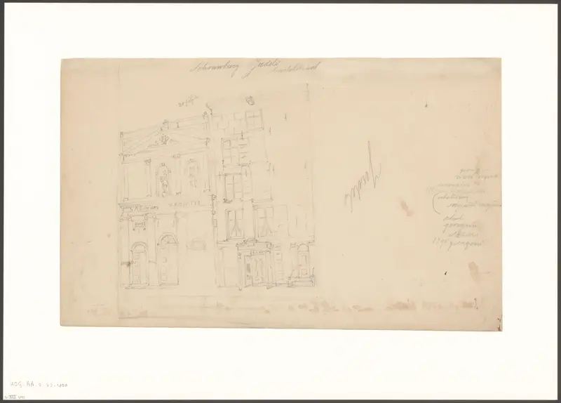Gezicht op de Salon des Variétés aan de Amstelstraat Wall Art by Johan George Lodewijk Rieke - High-Resolution Digital Print