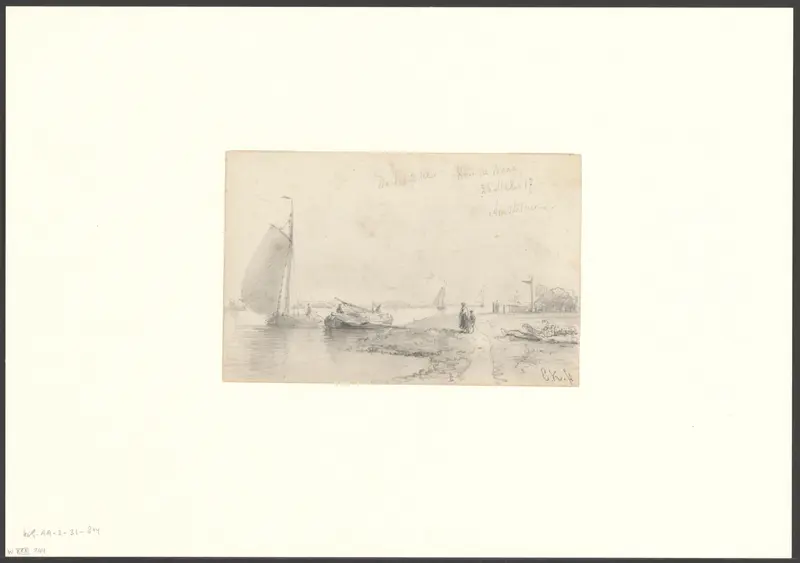 Gezicht op de Schinkel Wall Art by Unknown - High-Resolution Digital Print