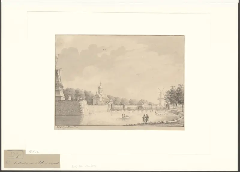 Gezicht op de Utrechtsepoort Wall Art by Unknown - High-Resolution Digital Print