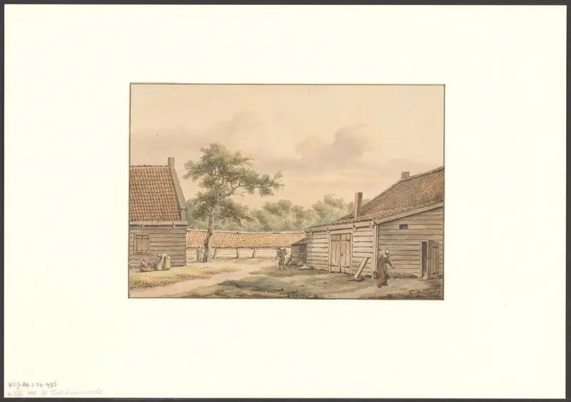 Gezicht op de Varkensmarkt Wall Art by Unknown - High-Resolution Digital Print
