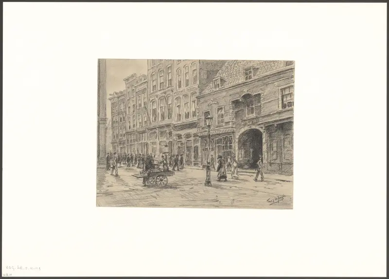 Gezicht op de Vijgendam Wall Art by Unknown - High-Resolution Digital Print