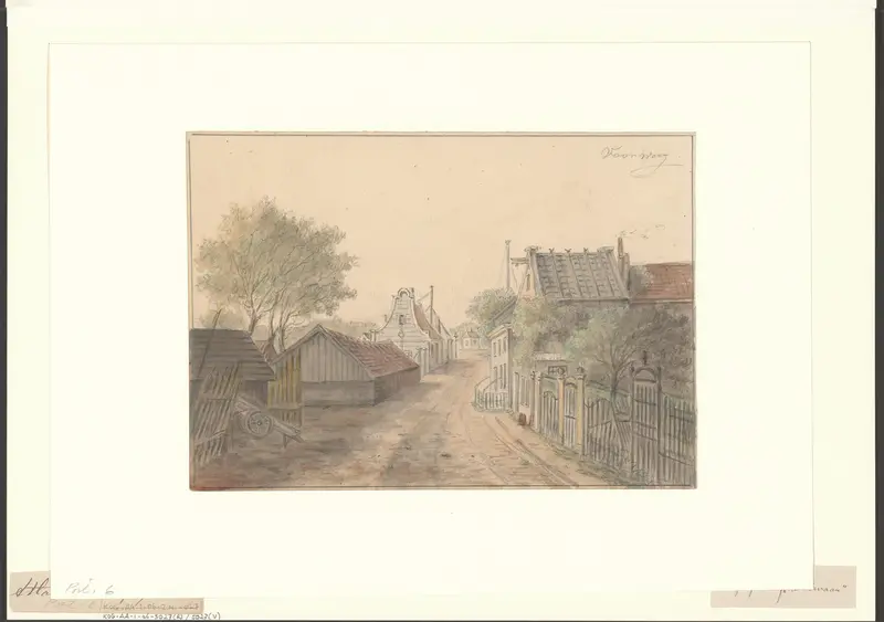 Gezicht op de Voorweg Wall Art by Albert Martin - High-Resolution Digital Print