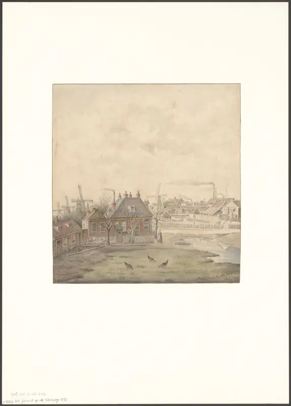 Gezicht op de Voorweg Wall Art by Unknown - High-Resolution Digital Print