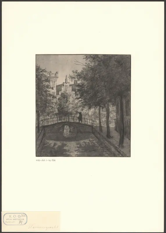 Gezicht op de Warmoesgracht Wall Art by anonymous - High-Resolution Digital Print