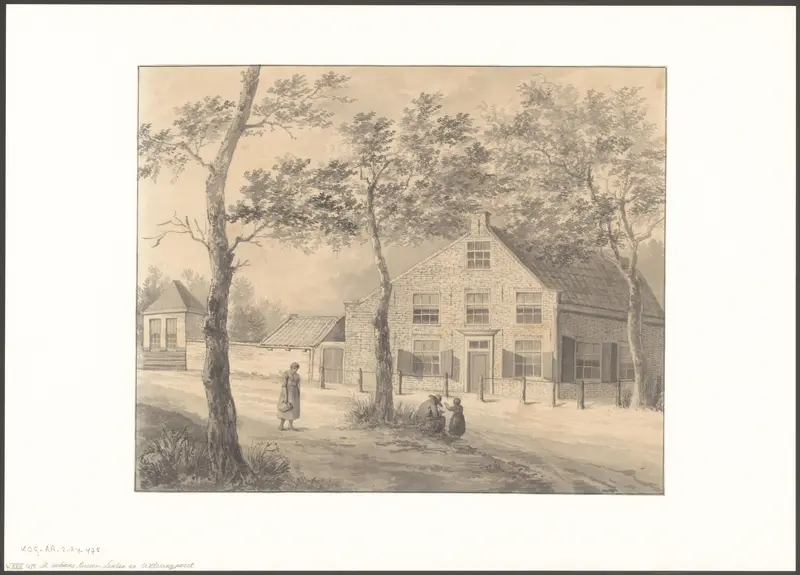 Gezicht op de Weteringschans tussen de Leidsepoort en de Weteringpoort Wall Art by Unknown - High-Resolution Digital Print