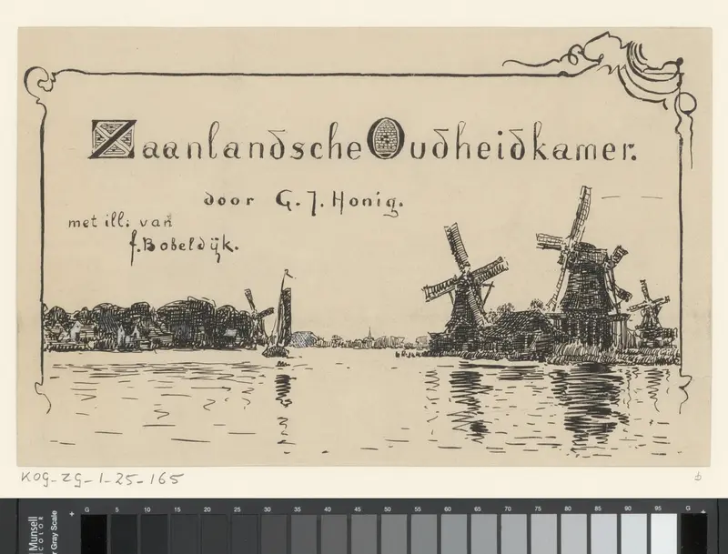 Gezicht op de Zaan Wall Art by Unknown - High-Resolution Digital Print