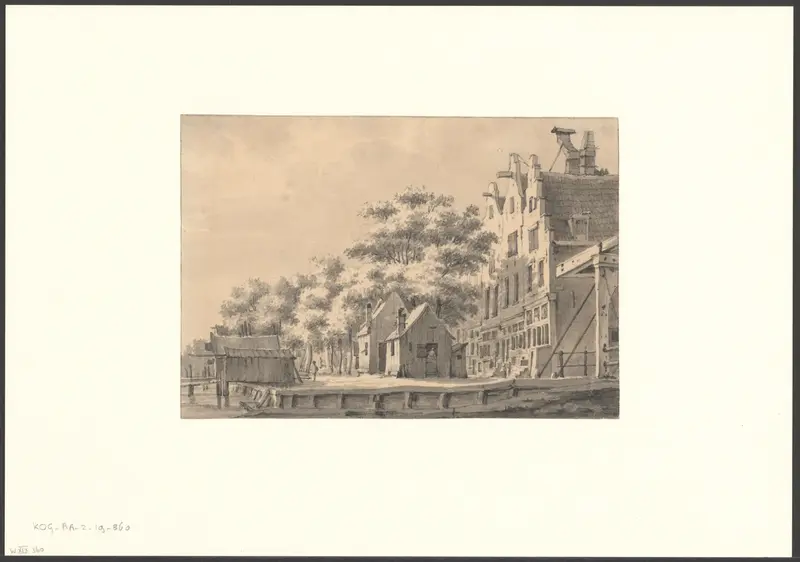 Gezicht op de Zandhoek Wall Art by Unknown - High-Resolution Digital Print