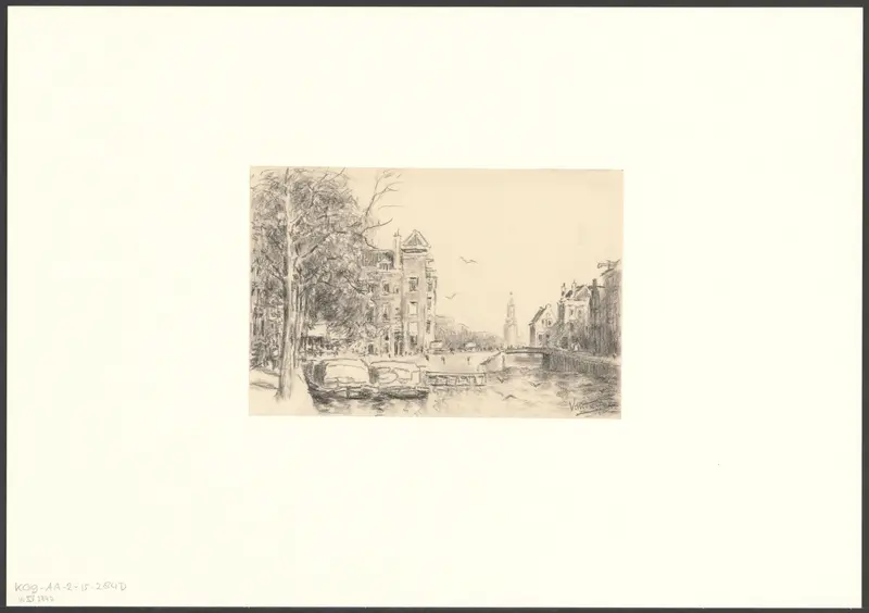 Gezicht op de Zwanenburgwal Wall Art by Unknown - High-Resolution Digital Print