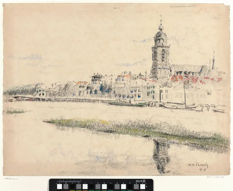 Gezicht op Deventer Wall Art by Willem Paerels - High-Resolution Digital Print