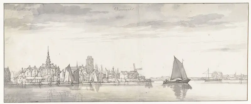 Gezicht op Dordrecht Wall Art by Aelbert Cuyp - High-Resolution Digital Print