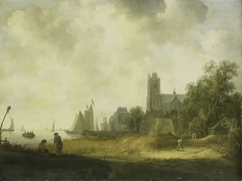 Gezicht op Dordrecht Wall Art by Wouter Knijff - High-Resolution Digital Print