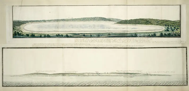 Gezicht op een zoutpan, nabij de monding van de Swartkopsrivier Wall Art by Unknown - High-Resolution Digital Print