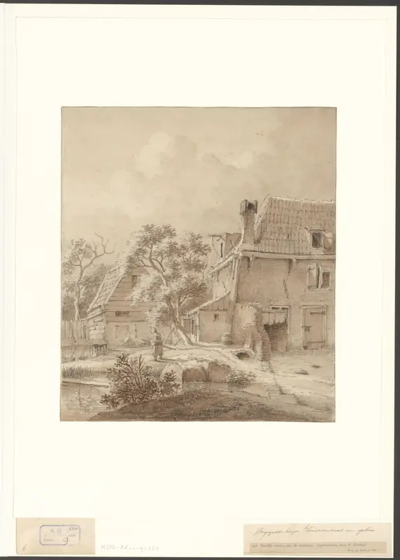 Gezicht op enkele ingestorte huizen op de hoek van het Leidseplein en de Leidsestraat Wall Art by Unknown - High-Resolution Digital Print