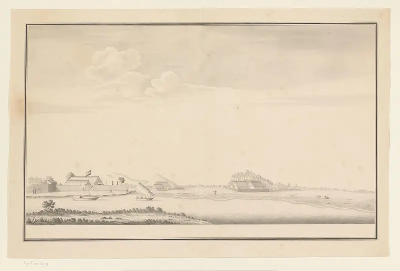 Gezicht op Fort Valkenburg Wall Art by anonymous - High-Resolution Digital Print