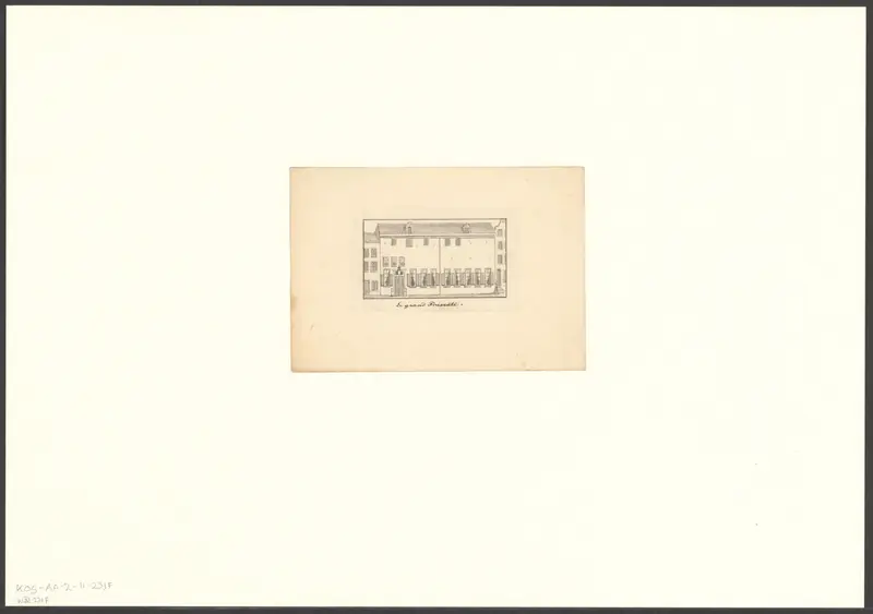 Gezicht op Frascati te Amsterdam Wall Art by anonymous - High-Resolution Digital Print