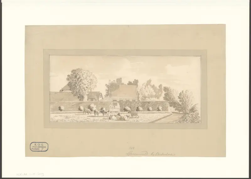 Gezicht op Groeneveld aan de Amstel Wall Art by Unknown - High-Resolution Digital Print