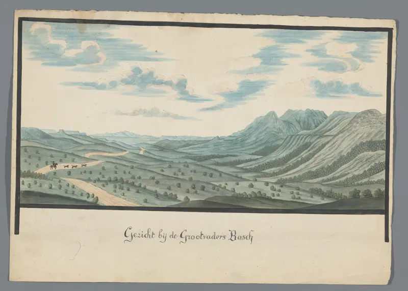 Gezicht op Grootvadersbosch Wall Art by Johannes Schumacher - High-Resolution Digital Print