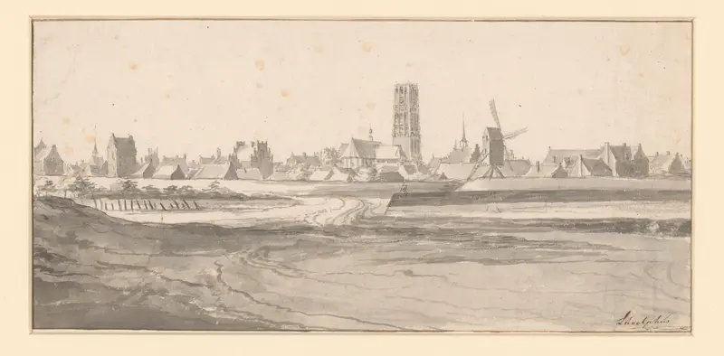 Gezicht op Harderwijk Wall Art by Unknown - High-Resolution Digital Print