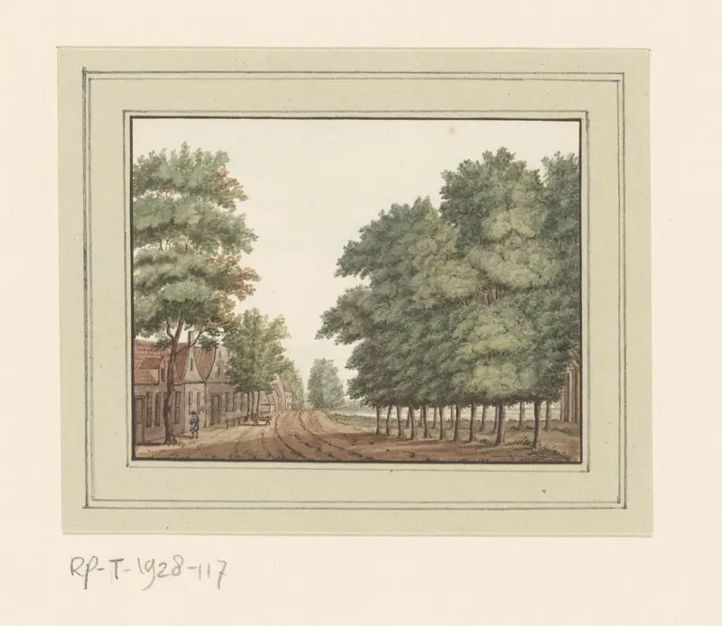 Gezicht op het dorp 's-Graveland Wall Art by anonymous - High-Resolution Digital Print