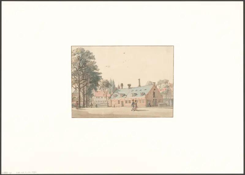 Gezicht op het Frederiksplein Wall Art by Unknown - High-Resolution Digital Print