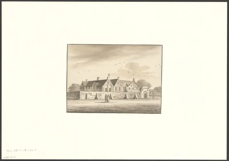 Gezicht op het Kartuizerklooster Wall Art by anonymous - High-Resolution Digital Print