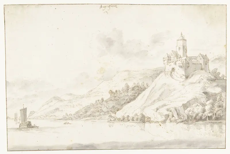 Gezicht op het kasteel Hagenstein Wall Art by Bonaventura Peeters (I) - High-Resolution Digital Print