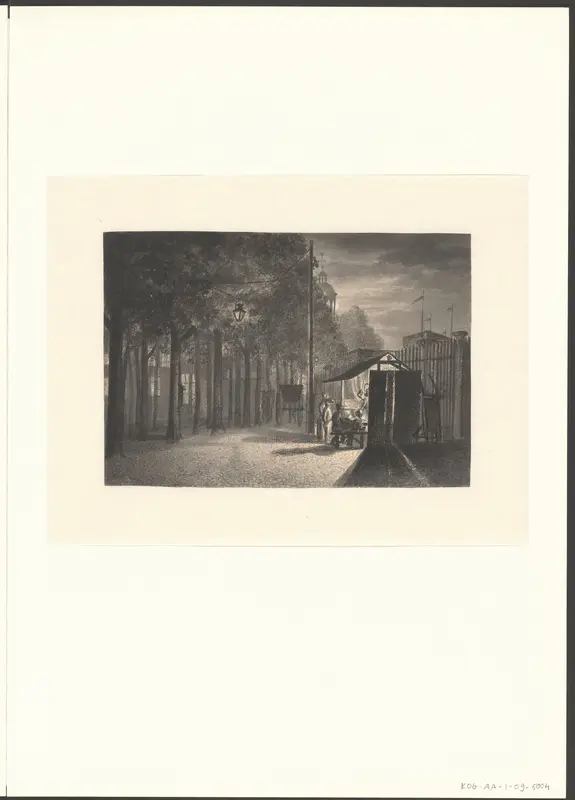 Gezicht op het Kattenburgerplein Wall Art by Unknown - High-Resolution Digital Print