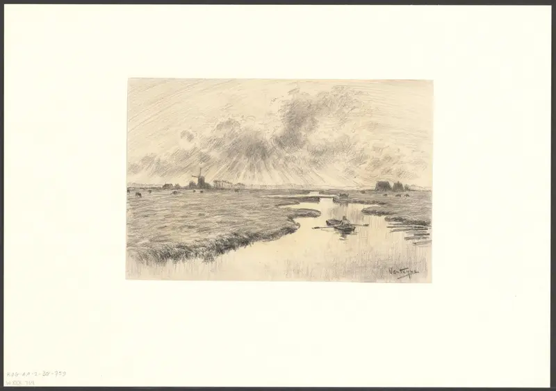 Gezicht op het Kattengat Wall Art by Unknown - High-Resolution Digital Print