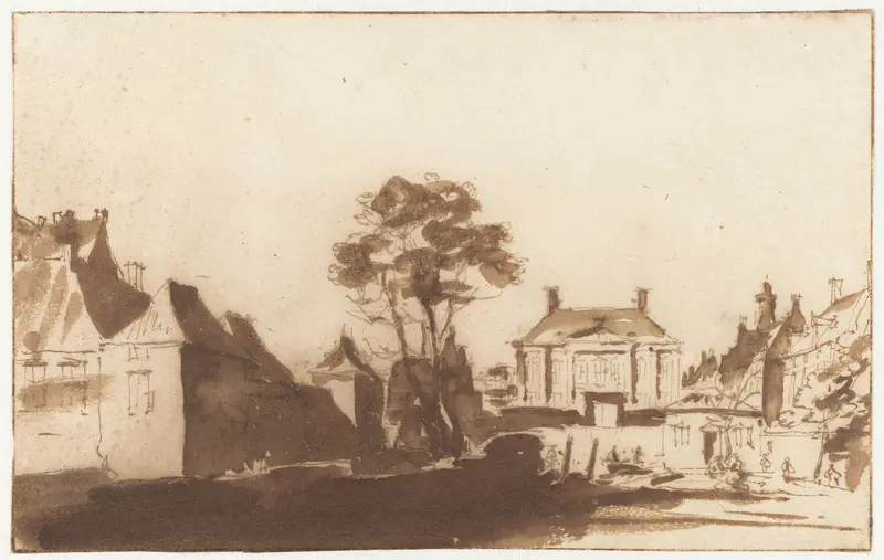 Gezicht op het Mauritshuis Wall Art by Jan de Bisschop - High-Resolution Digital Print