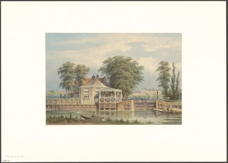 Gezicht op het Polderhuis aan de Stadhouderskade Wall Art by Unknown - High-Resolution Digital Print