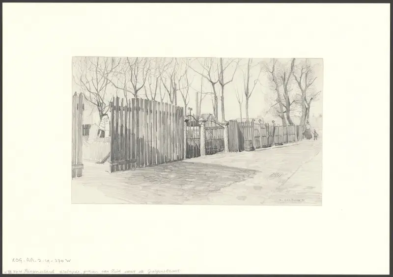 Gezicht op het Prinseneiland gezien naar de Galgenstraat Wall Art by Unknown - High-Resolution Digital Print