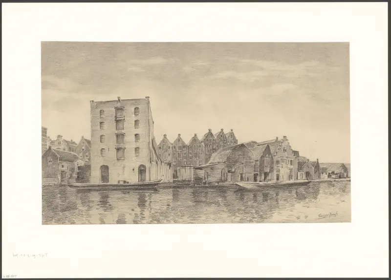 Gezicht op het Prinseneiland Wall Art by Unknown - High-Resolution Digital Print
