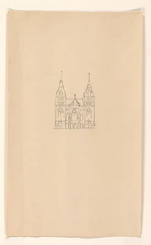 Gezicht op het Rijksmuseum, zijde Stadhouderskade Wall Art by anonymous - High-Resolution Digital Print