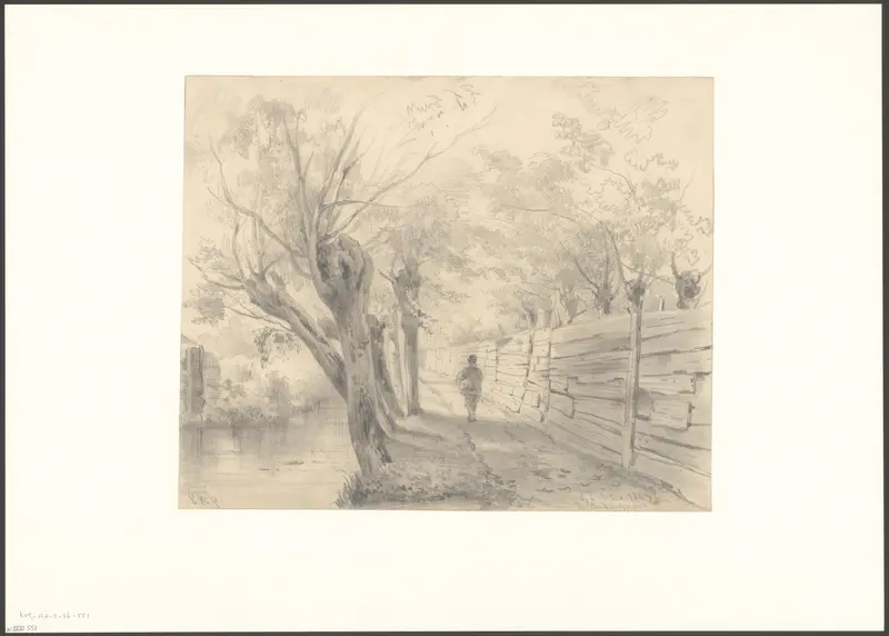 Gezicht op het Rustenburgerpad Wall Art by Unknown - High-Resolution Digital Print