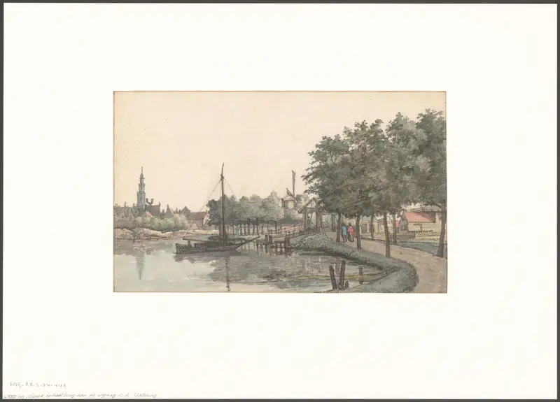 Gezicht op het Singel vanaf de Nassaukade Wall Art by Unknown - High-Resolution Digital Print