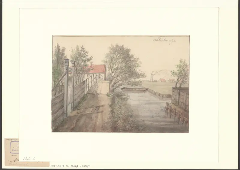 Gezicht op het Slatuinenpad Wall Art by Unknown - High-Resolution Digital Print