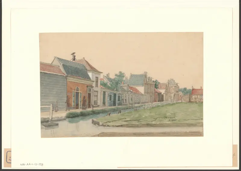 Gezicht op het Steenpad Wall Art by Unknown - High-Resolution Digital Print