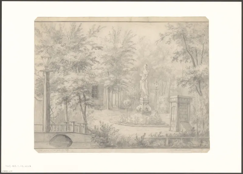 Gezicht op het Wertheimpark Wall Art by Unknown - High-Resolution Digital Print