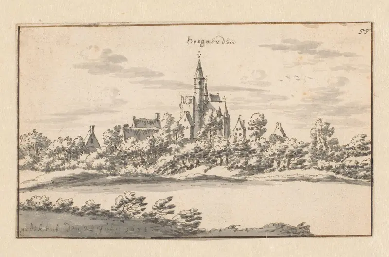 Gezicht op Hoegaarden, Vlaanderen Wall Art by Unknown - High-Resolution Digital Print