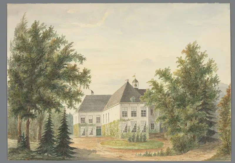 Gezicht op Huis de Plak bij Bemmel Wall Art by Unknown - High-Resolution Digital Print