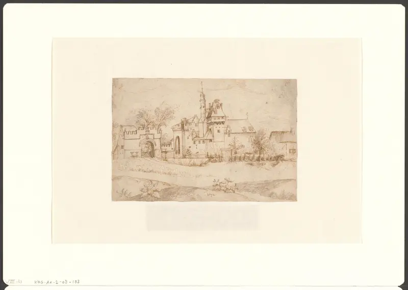 Gezicht op Huis Kostverloren aan de Amstel Wall Art by Unknown - High-Resolution Digital Print