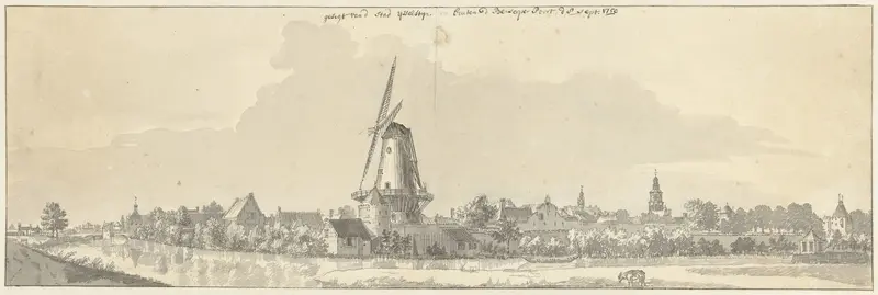 Gezicht op IJsselstein Wall Art by Unknown - High-Resolution Digital Print