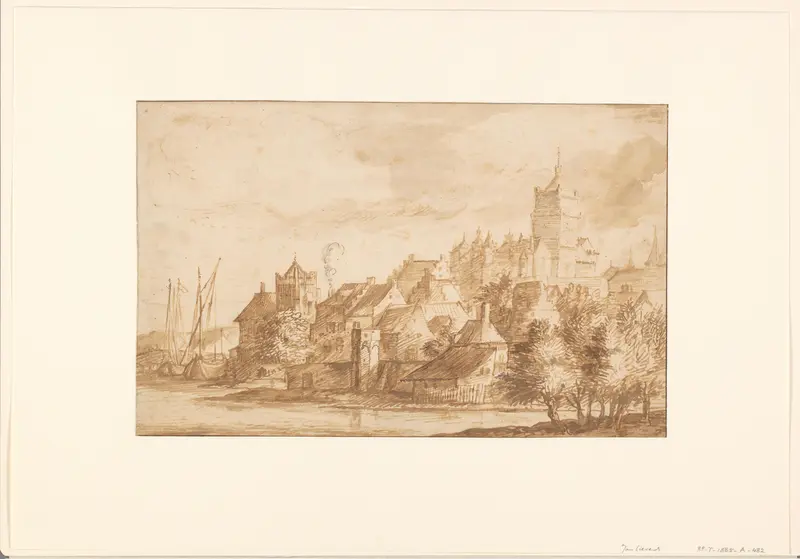 Gezicht op Kleef Wall Art by Jan Lievens - High-Resolution Digital Print