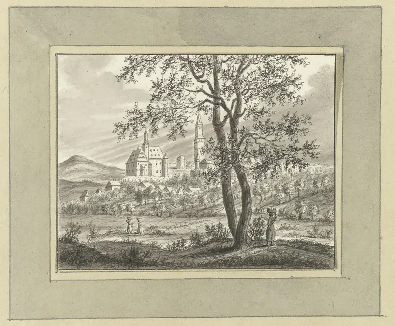 Gezicht op Kronenberg bij Frankfurt am Main Wall Art by Ernst Willem Jan Bagelaar - High-Resolution Digital Print