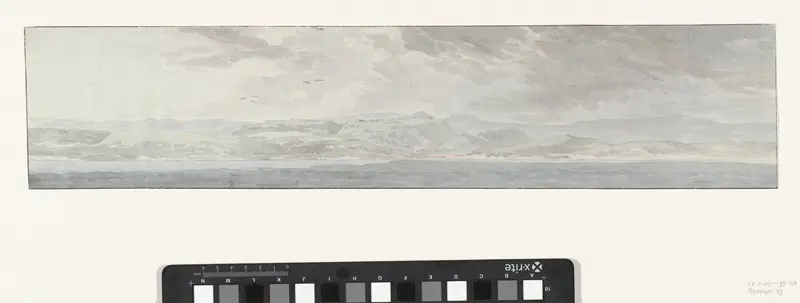 Gezicht op kust van Strongoli ten zuiden van de Cap delle Alice Wall Art by Louis Ducros - High-Resolution Digital Print