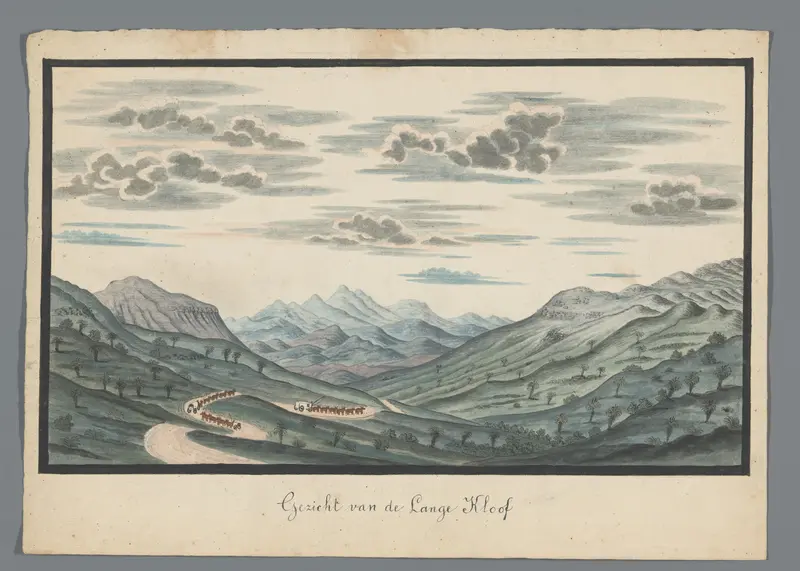 Gezicht op Langkloof Wall Art by Johannes Schumacher - High-Resolution Digital Print