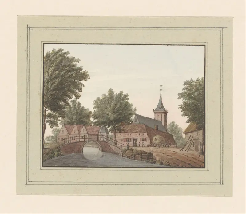 Gezicht op Nieuwland Wall Art by anonymous - High-Resolution Digital Print