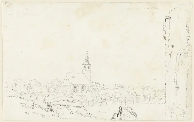 Gezicht op Oostvoorne Wall Art by Cornelis Pronk - High-Resolution Digital Print