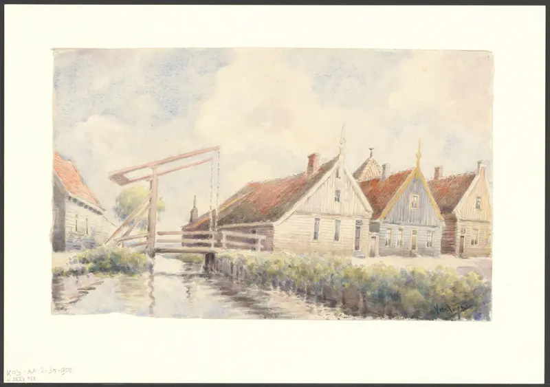 Gezicht op Ransdorp Wall Art by Unknown - High-Resolution Digital Print