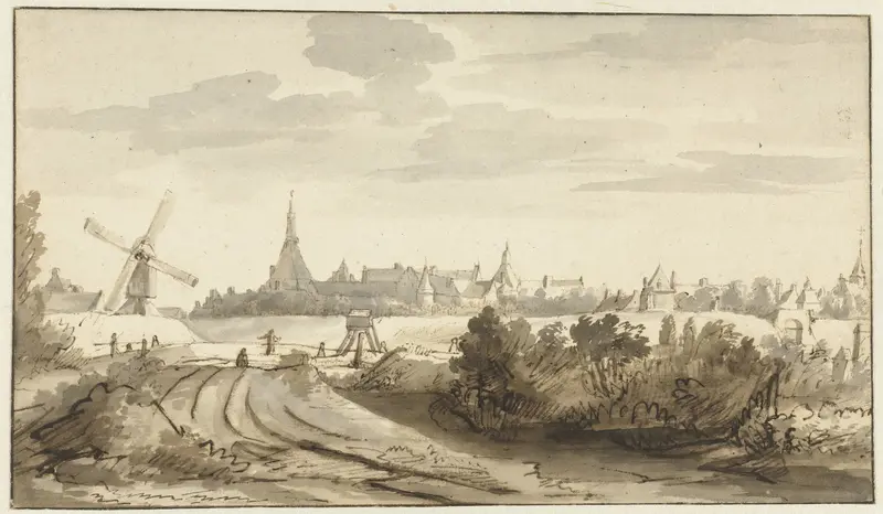 Gezicht op Ravestein Wall Art by Nicolaes Maes - High-Resolution Digital Print